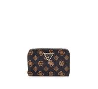 GUESS borsa Laurel Zip Around Wallet M Mocha Logo