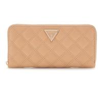GUESS portafoglio Giully II SLG Zip Around Wallet Beige marrone chiaro