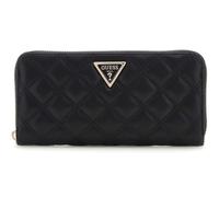 GUESS portafoglio Giully II SLG Zip Around Wallet Black nero