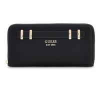 GUESS portafoglio Gregoria SLG Large Zip Around Wallet Black nero