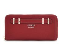 GUESS portafoglio Gregoria SLG Large Zip Around Wallet Red rosso scuro