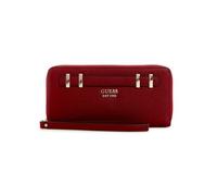 GUESS portafoglio Gregoria SLG Large Zip Around Wallet Red rosso scuro