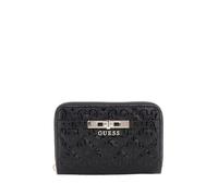 GUESS portafoglio Idra SLG Medium Zip Around Wallet Black nero