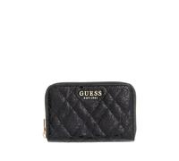 Guess portafoglio Isemay SLG Medium Zip Wallet nero