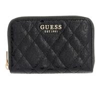 GUESS portafoglio Isemay SLG Medium Zip Wallet Black nero