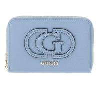 GUESS portafoglio Isola SLG Zip Around Wallet Light Blue celeste