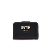 GUESS portafoglio Jane Zip Around Wallet Black nero