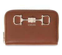 GUESS portafoglio Janie SLG Zip Around Wallet Cognac marrone