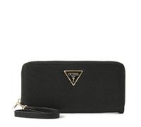 GUESS PORTAFOGLIO LAUREL II DONNA ZIP AROUND ECOPELLE LOGO TRIANGLE ELEGANTE ...