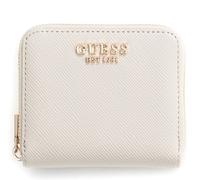 GUESS portafoglio Laurel II SLG Small Zip Around Wallet Bone avorio