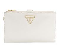 GUESS portafoglio Laurel II SLG Double Zip Organizer Bone