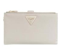 GUESS portafoglio Laurel II SLG Double Zip Organizer Taupe grigio talpa