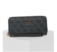 Guess Portafoglio LAUREL II SLG LARGE ZIP AROUND in Nero Unica