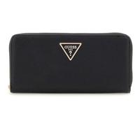 GUESS portafoglio Laurel II SLG Large Zip Around Wallet Black nero