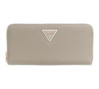GUESS portafoglio Laurel II SLG Large Zip Around Wallet Dark Taupe grigio talpa