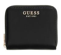 Guess portafoglio Laurel II SLG Small Zip-Around nero
