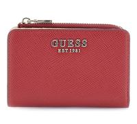 GUESS portafoglio Laurel II SLG Zip Around Card Case Garnet rosso