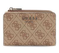 GUESS Portafoglio da donna Laurel II con cerniera, Logo Latte, taglia unica