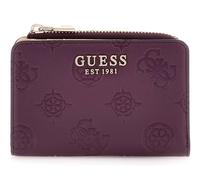 GUESS portafoglio Laurel II SLG Zip Around Card Case Wine Logo