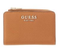 GUESS portafoglio Laurel II SLG Zip Around Cognac marrone