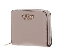 GUESS portafoglio Laurel SLG Small Zip Around Light Beige rosa antico