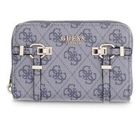 GUESS portafoglio Leona Logo SLG Zip Around Wallet Slate Logo grigio cadetto