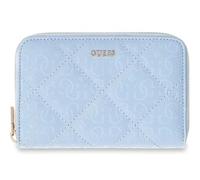 GUESS portafoglio Libby SLG Zip Around Wallet Aqua celeste