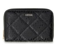 GUESS portafoglio Libby SLG Zip Around Wallet Black nero