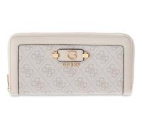 GUESS portafoglio Lindsey SLG Zip Around Wallet Bone Logo avorio