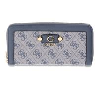 GUESS portafoglio Lindsey SLG Zip Around Wallet Slate Logo grigio cadetto