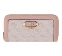 GUESS portafoglio Lindsey SLG Zip Around Wallet Orchid Logo rosa antico
