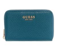 GUESS portafoglio Marsha SLG Medium Zip Around Wallet Teal petrolio