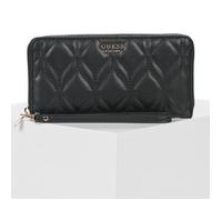 Guess Portafoglio MAXINE SLG LARGE ZIP AROUND in Nero Unica