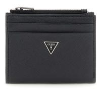 GUESS portafoglio Milano Bifold Top Zip Wallet Black