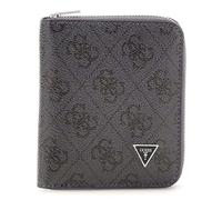 GUESS portafoglio Milano Zip Around Wallet Black grigio scuro