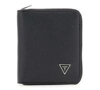 GUESS portafoglio Milano Zip Around Wallet Black nero