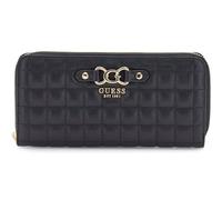 GUESS portafoglio Nadira SLG Large Zip Around Wallet Black nero
