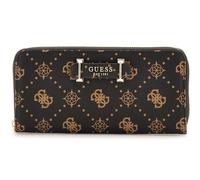 GUESS portafoglio Silia SLG Large Zip Around Wallet L Espresso Logo