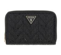 GUESS portafoglio Stacey SLG Zip Around Wallet Black nero