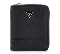 GUESS portafoglio Torino Zip Around Wallet Black nero