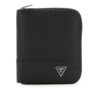 GUESS portafoglio Torino Zip Around Wallet Black nero