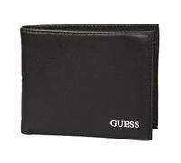 Guess Portafoglio uomo 6cc + coin pelle articolo SMETHALEA20 ETHAM FLAT BILFORD cm.13 x 10 x 1,5 (circa), BLA - Black, Taglia unica