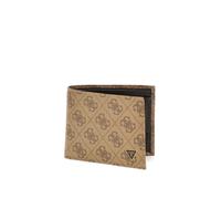 Guess Mito Portafoglio Protezione RFID Pelle 12 cm beige-brown (TAS010498)