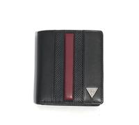 GUESS Portafoglio uomo Torino Bifold in pelle black TAGLIA: TAGLIA UNICA