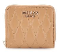 GUESS portafoglio Valla Zip Around Wallet Beige marrone chiaro