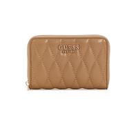 GUESS portafoglio Valla Zip Around Wallet Beige marrone chiaro