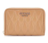 GUESS portafoglio Valla Zip Around Wallet Beige marrone chiaro