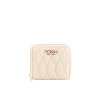 GUESS portafoglio Valla Zip Around Wallet Bone avorio