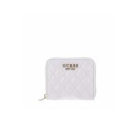 GUESS portafoglio Yarmilla SLG Zip Around Wallet White bianco