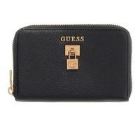 GUESS portafoglio Yesba SLG Medium Zip Around Wallet Black nero